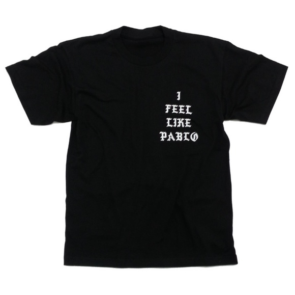 I Feel Like Pablo Ultra light beam T Shirt Black - Picture 2 of 2
